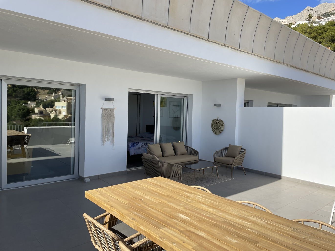 Terrace from the outside