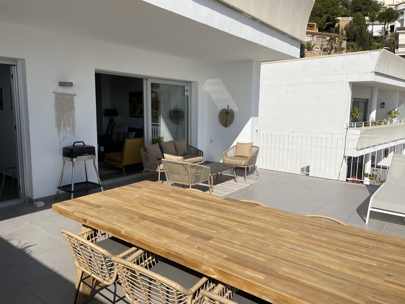 Terrace from the outside