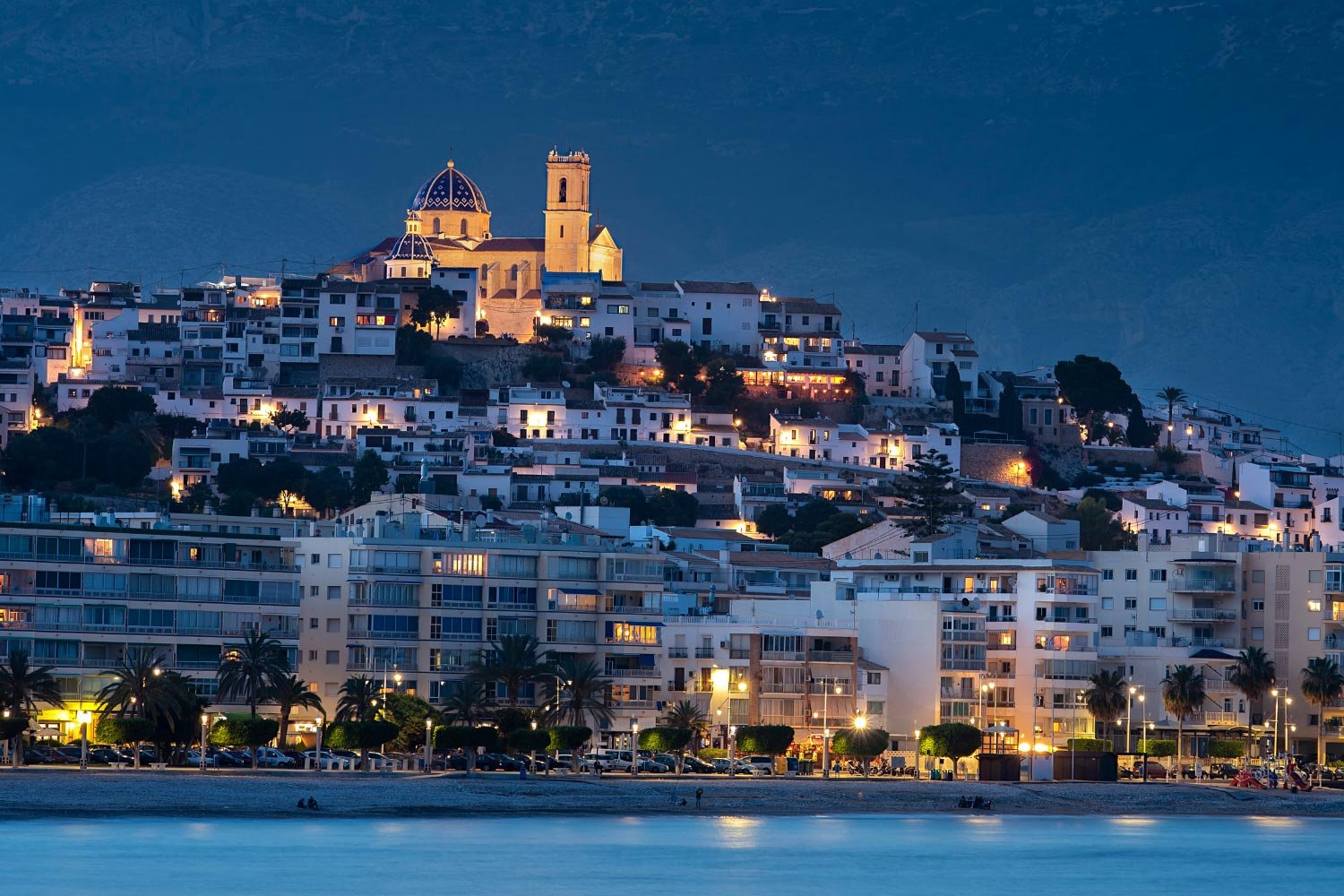 Altea at night