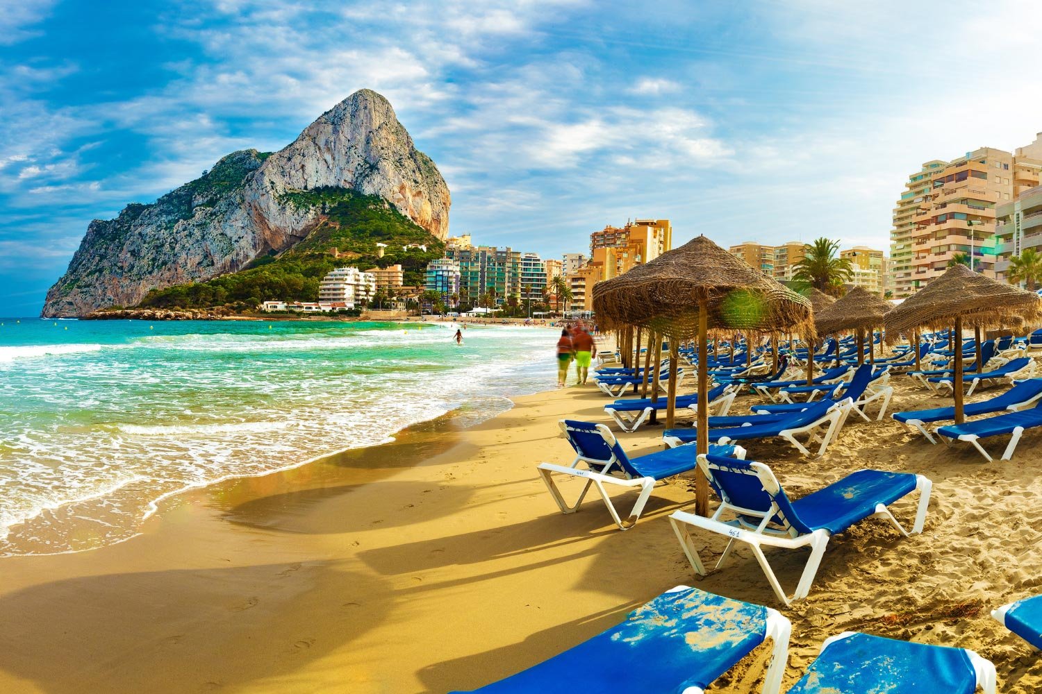 beach in calpe